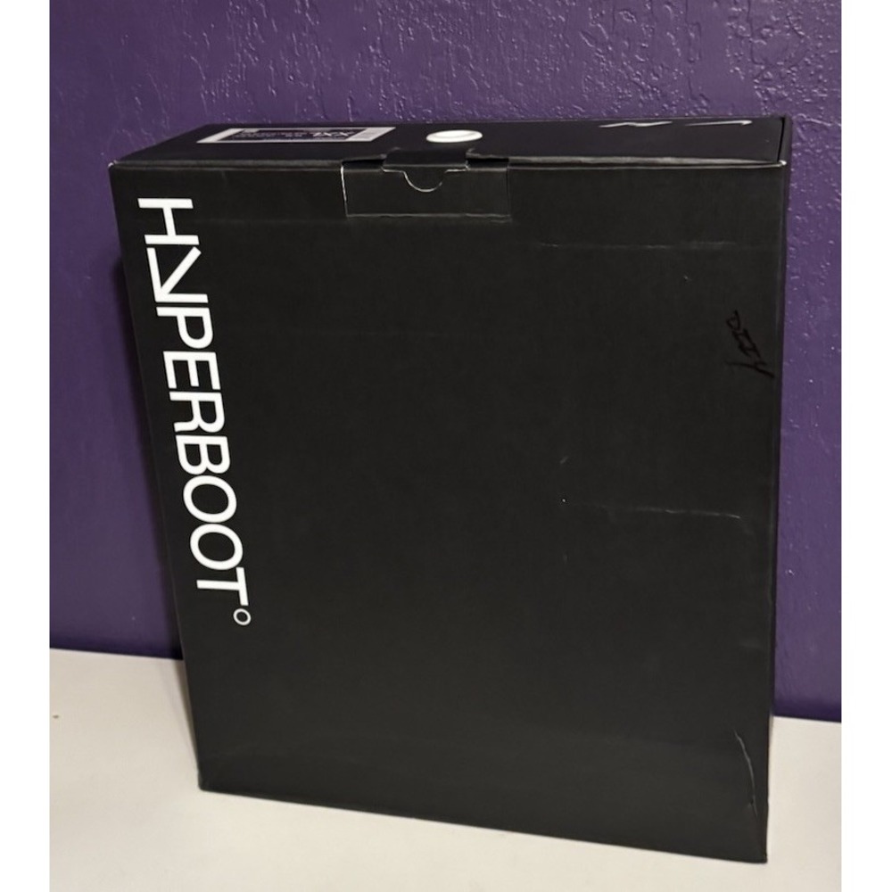 Nike x Hyperice Hyperboot Shoes Black Men's XXL 14-16 New In Box - Picture 3 of 6